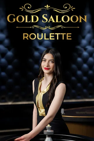 Portada de Gold Saloon Roulette tal como Beteum la muestra en su lobby